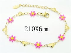 HY Wholesale Bracelets 316L Stainless Steel Jewelry Bracelets-HY53B0094MX