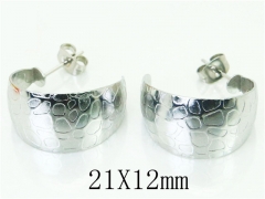 HY Wholesale Earrings 316L Stainless Steel Fashion Jewelry Earrings-HY70E0340KR