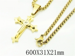 HY Wholesale Necklaces Stainless Steel 316L Jewelry Necklaces-HY09N1224HAA