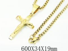 HY Wholesale Necklaces Stainless Steel 316L Jewelry Necklaces-HY09N1210HVV