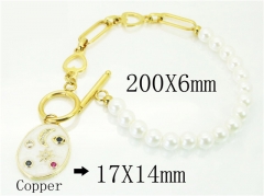 HY Wholesale Bracelets 316L Stainless Steel Jewelry Bracelets-HY21B0365HMD