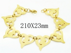 HY Wholesale Bracelets 316L Stainless Steel Jewelry Bracelets-HY56B0026HJE