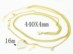 HY Wholesale Necklaces Stainless Steel 316L Jewelry Necklaces-HY32N0522HIE