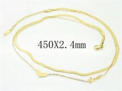 HY Wholesale Necklaces Stainless Steel 316L Jewelry Necklaces-HY09N1255HRR
