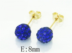 HY Wholesale Earrings 316L Stainless Steel Fashion Jewelry Earrings-HY12E0169HLS