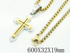 HY Wholesale Necklaces Stainless Steel 316L Jewelry Necklaces-HY09N1197HFF