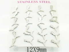 HY Wholesale Earrings 316L Stainless Steel Fashion Jewelry Earrings-HY56E0059PZ