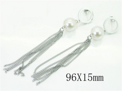HY Wholesale Earrings 316L Stainless Steel Fashion Jewelry Earrings-HY26E0425NX
