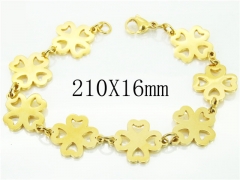 HY Wholesale Bracelets 316L Stainless Steel Jewelry Bracelets-HY56B0029HJV