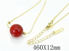 HY Wholesale Necklaces Stainless Steel 316L Jewelry Necklaces-HY32N0518MLX