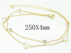 HY Wholesale Bracelets 316L Stainless Steel Jewelry Bracelets-HY32B0363HSS