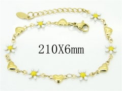 HY Wholesale Bracelets 316L Stainless Steel Jewelry Bracelets-HY53B0097MQ
