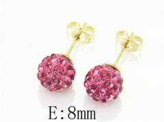 HY Wholesale Earrings 316L Stainless Steel Fashion Jewelry Earrings-HY12E0170HL