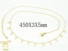 HY Wholesale Necklaces Stainless Steel 316L Jewelry Necklaces-HY25N0157HJF