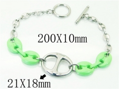 HY Wholesale Bracelets 316L Stainless Steel Jewelry Bracelets-HY21B0382HLX