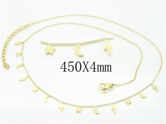 HY Wholesale Necklaces Stainless Steel 316L Jewelry Necklaces-HY25N0151HJB