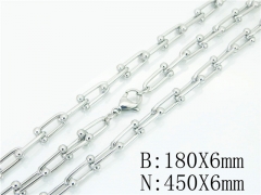 HY Wholesale Stainless Steel 316L Necklaces Bracelets Sets-HY53S0005IHR