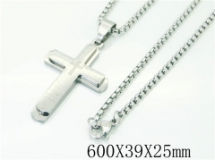 HY Wholesale Necklaces Stainless Steel 316L Jewelry Necklaces-HY09N1204PW