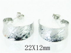 HY Wholesale Earrings 316L Stainless Steel Fashion Jewelry Earrings-HY70E0330KE