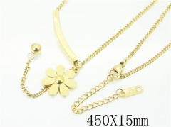 HY Wholesale Necklaces Stainless Steel 316L Jewelry Necklaces-HY09N1254PS