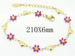 HY Wholesale Bracelets 316L Stainless Steel Jewelry Bracelets-HY53B0096MT