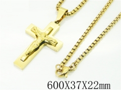 HY Wholesale Necklaces Stainless Steel 316L Jewelry Necklaces-HY09N1214HH5