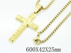 HY Wholesale Necklaces Stainless Steel 316L Jewelry Necklaces-HY09N1192HGG
