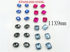 HY Wholesale Earrings 316L Stainless Steel Fashion Jewelry Earrings-HY92E0106HOE