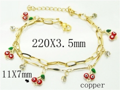 HY Wholesale Bracelets 316L Stainless Steel Jewelry Bracelets-HY66B0020OLU