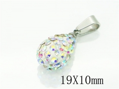 HY Wholesale Pendant 316L Stainless Steel Jewelry Pendant-HY12P1207HI