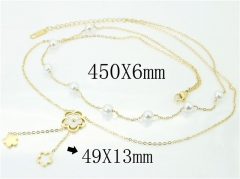 HY Wholesale Necklaces Stainless Steel 316L Jewelry Necklaces-HY32N0511HHF