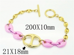 HY Wholesale Bracelets 316L Stainless Steel Jewelry Bracelets-HY21B0371HNE