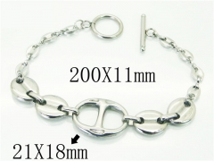 HY Wholesale Bracelets 316L Stainless Steel Jewelry Bracelets-HY21B0368HLR