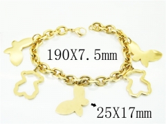 HY Wholesale Bracelets 316L Stainless Steel Jewelry Bracelets-HY56B0030HJW