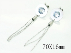 HY Wholesale Earrings 316L Stainless Steel Fashion Jewelry Earrings-HY26E0430NW