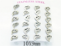 HY Wholesale Earrings 316L Stainless Steel Fashion Jewelry Earrings-HY56E0060PT
