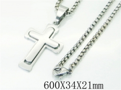 HY Wholesale Necklaces Stainless Steel 316L Jewelry Necklaces-HY09N1225OD