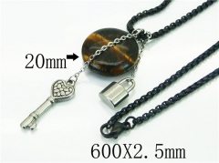 HY Wholesale Necklaces Stainless Steel 316L Jewelry Necklaces-HY92N0342HJE