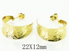 HY Wholesale Earrings 316L Stainless Steel Fashion Jewelry Earrings-HY70E0331LS
