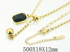 HY Wholesale Necklaces Stainless Steel 316L Jewelry Necklaces-HY09N1280HHC