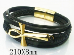HY Wholesale Bracelets 316L Stainless Steel Jewelry Bracelets-HY23B0051HOS