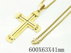 HY Wholesale Necklaces Stainless Steel 316L Jewelry Necklaces-HY09N1248HLS
