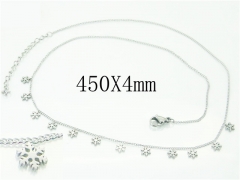 HY Wholesale Necklaces Stainless Steel 316L Jewelry Necklaces-HY25N0166HHB
