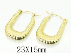 HY Wholesale Earrings 316L Stainless Steel Fashion Jewelry Earrings-HY70E0306LA