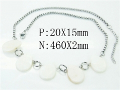 HY Wholesale Necklaces Stainless Steel 316L Jewelry Necklaces-HY92N0332OQ