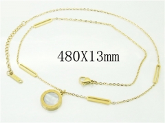 HY Wholesale Necklaces Stainless Steel 316L Jewelry Necklaces-HY09N1262PE