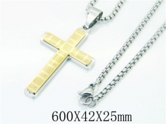 HY Wholesale Necklaces Stainless Steel 316L Jewelry Necklaces-HY09N1191PW