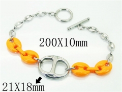 HY Wholesale Bracelets 316L Stainless Steel Jewelry Bracelets-HY21B0380HLR