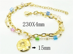 HY Wholesale Bracelets 316L Stainless Steel Jewelry Bracelets-HY66B0015PLX