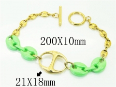 HY Wholesale Bracelets 316L Stainless Steel Jewelry Bracelets-HY21B0383HNZ